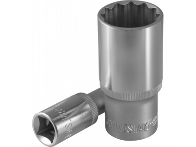 Головка торцевая глубокая 12-гранная 1/2"DR 14 мм, S04HD4714 JONNESWAY от JONNESWAY Головка торцевая глубокая 12-гранная 1/2"DR 14 мм, S04HD4714 JONNESWAY
