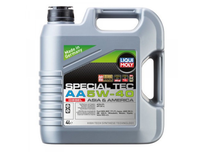 НС-синтетическое моторное масло Special Tec AA Diesel 5W-40